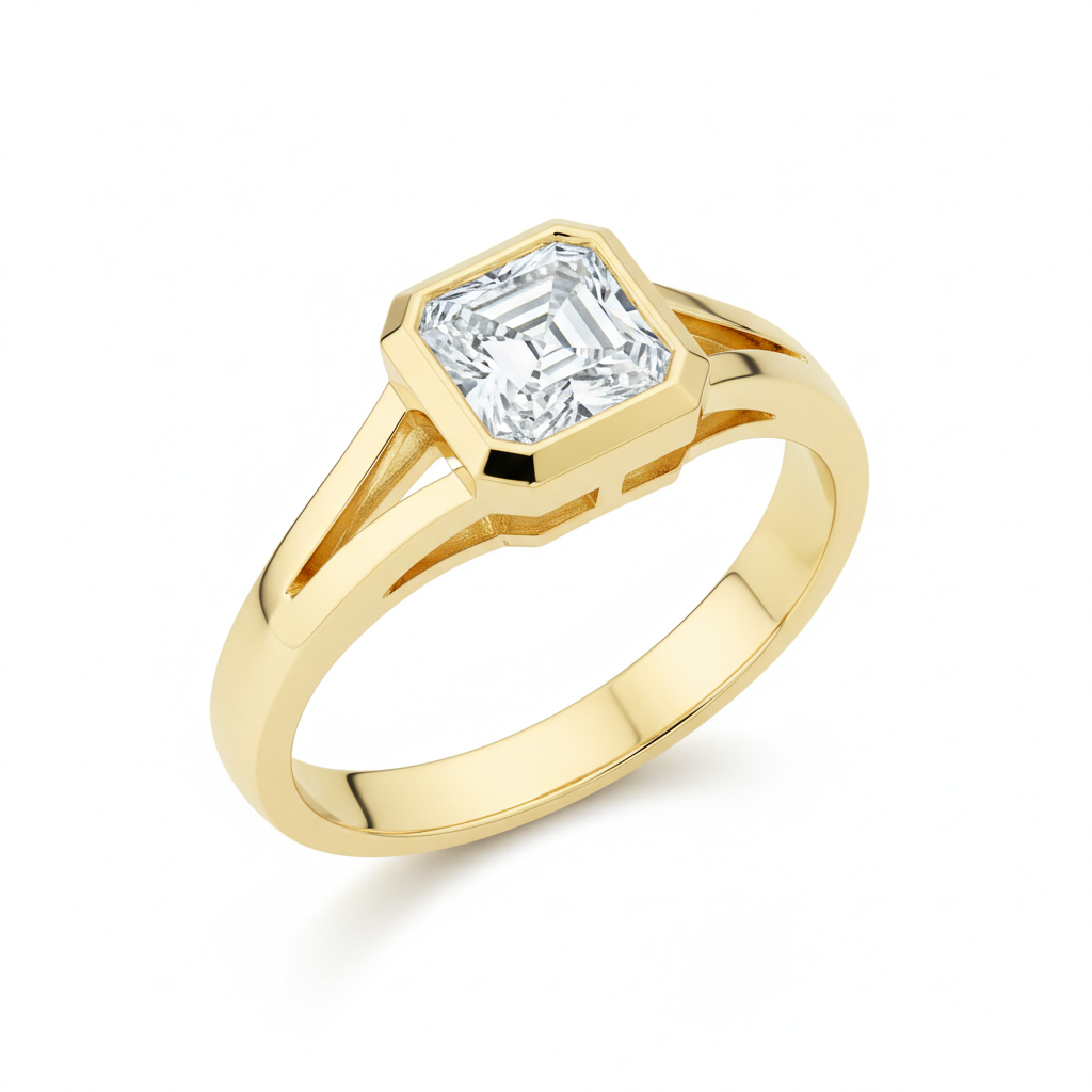 The 'Modernist Arc' Solitaire: Architectural Grace