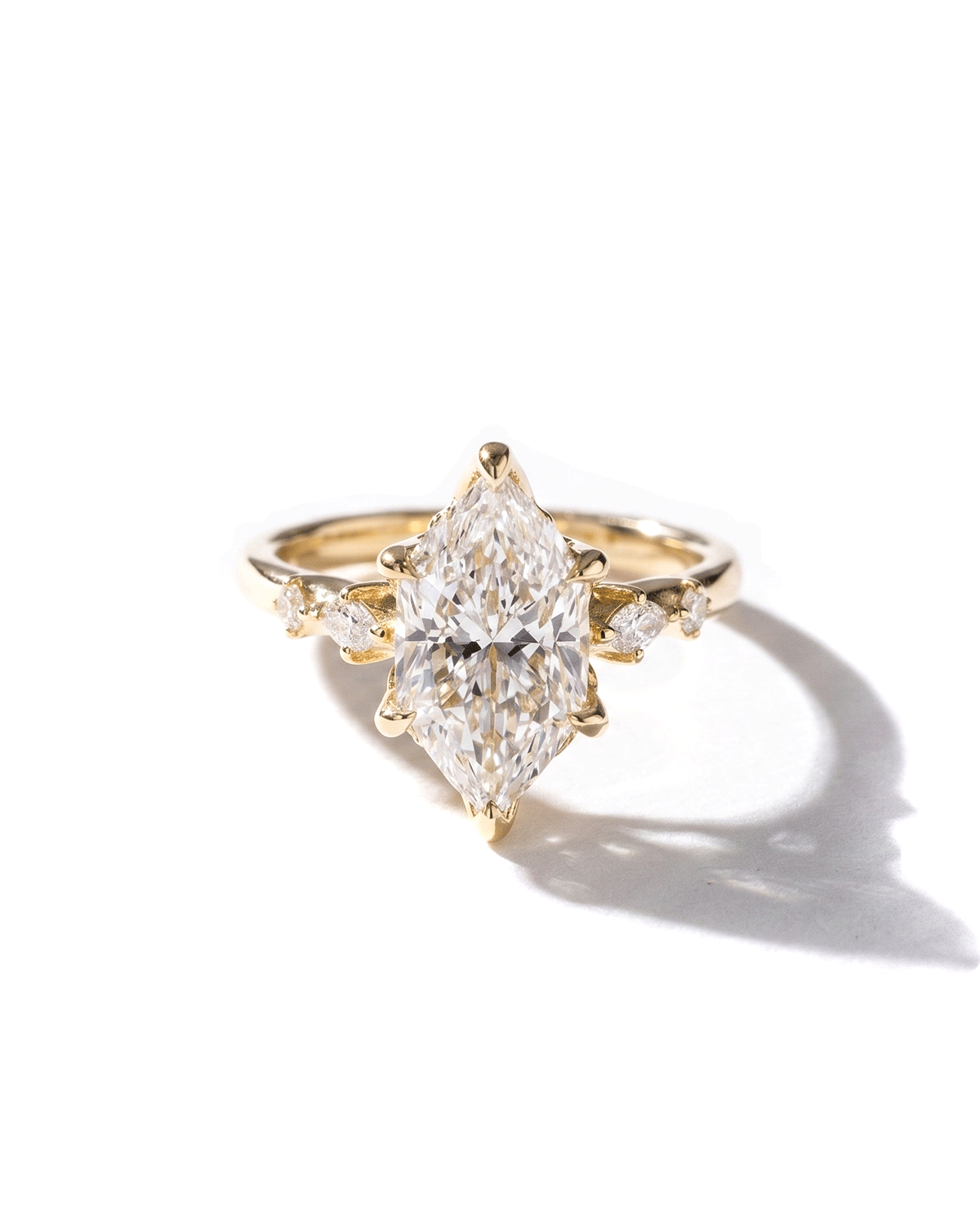 3.03ct E-VVS2 Dutch Marquise Lab Diamond Jillian