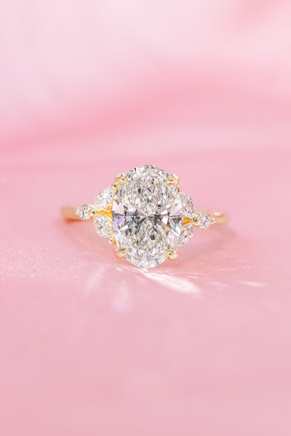 2.54ct D-VVS2 Oval Lab Diamond Sarah