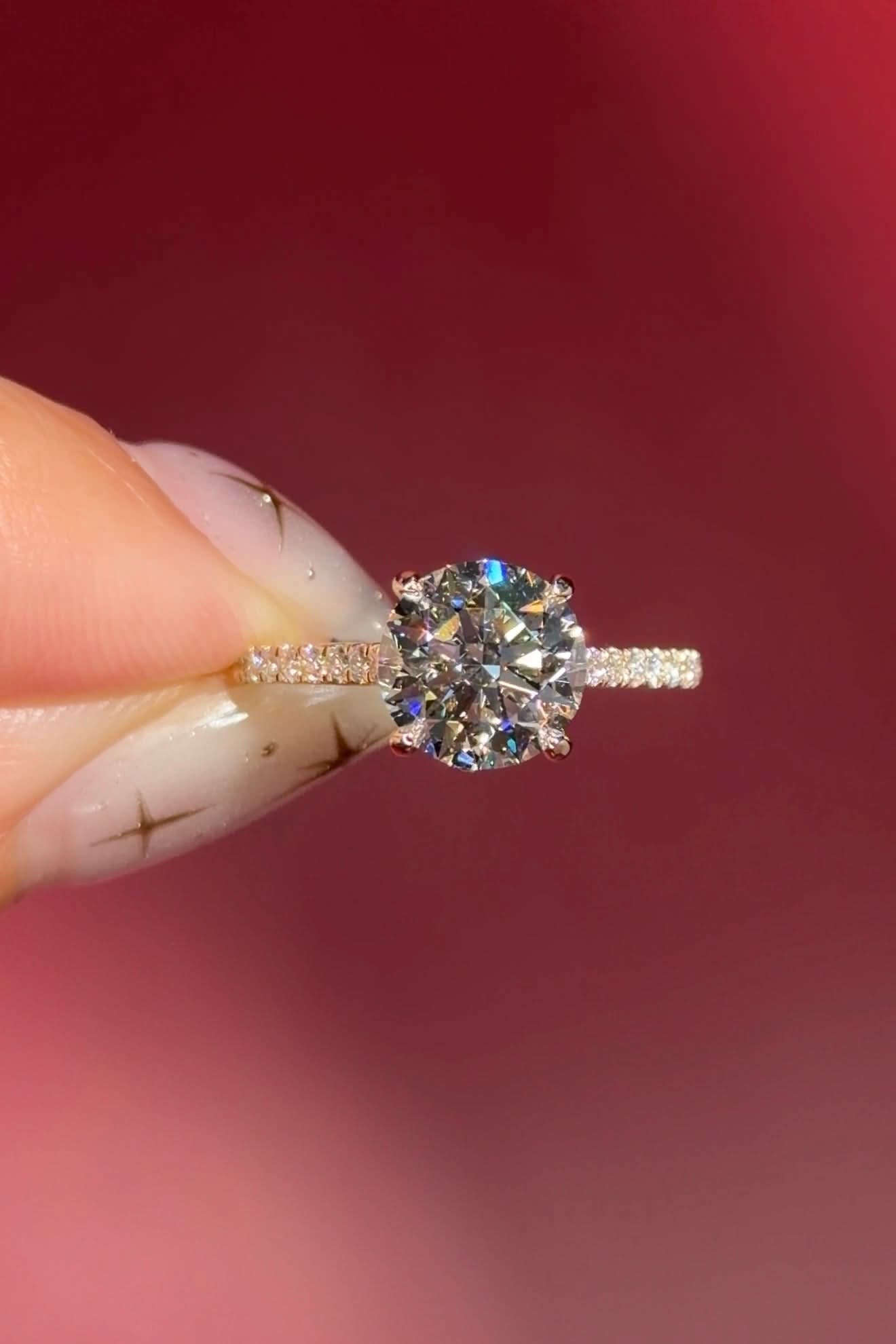 2.00ct D-VVS2 Round Lab Diamond Stella