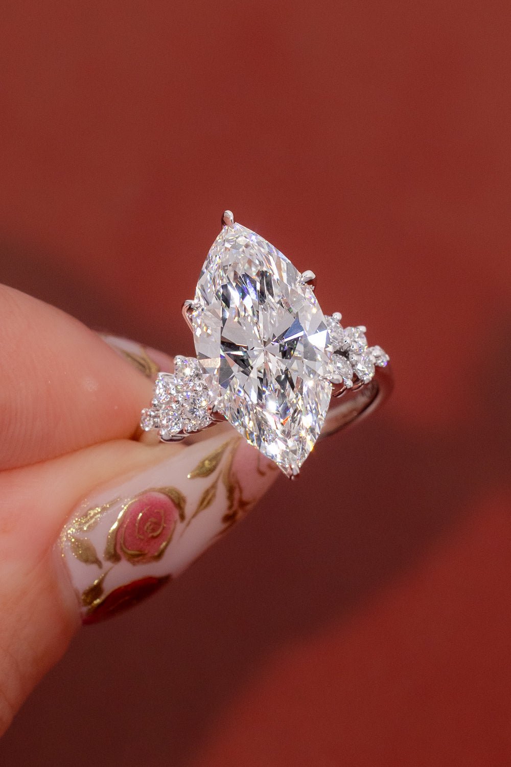 6.03ct E-VVS2 Marquise Lab Diamond Supernova