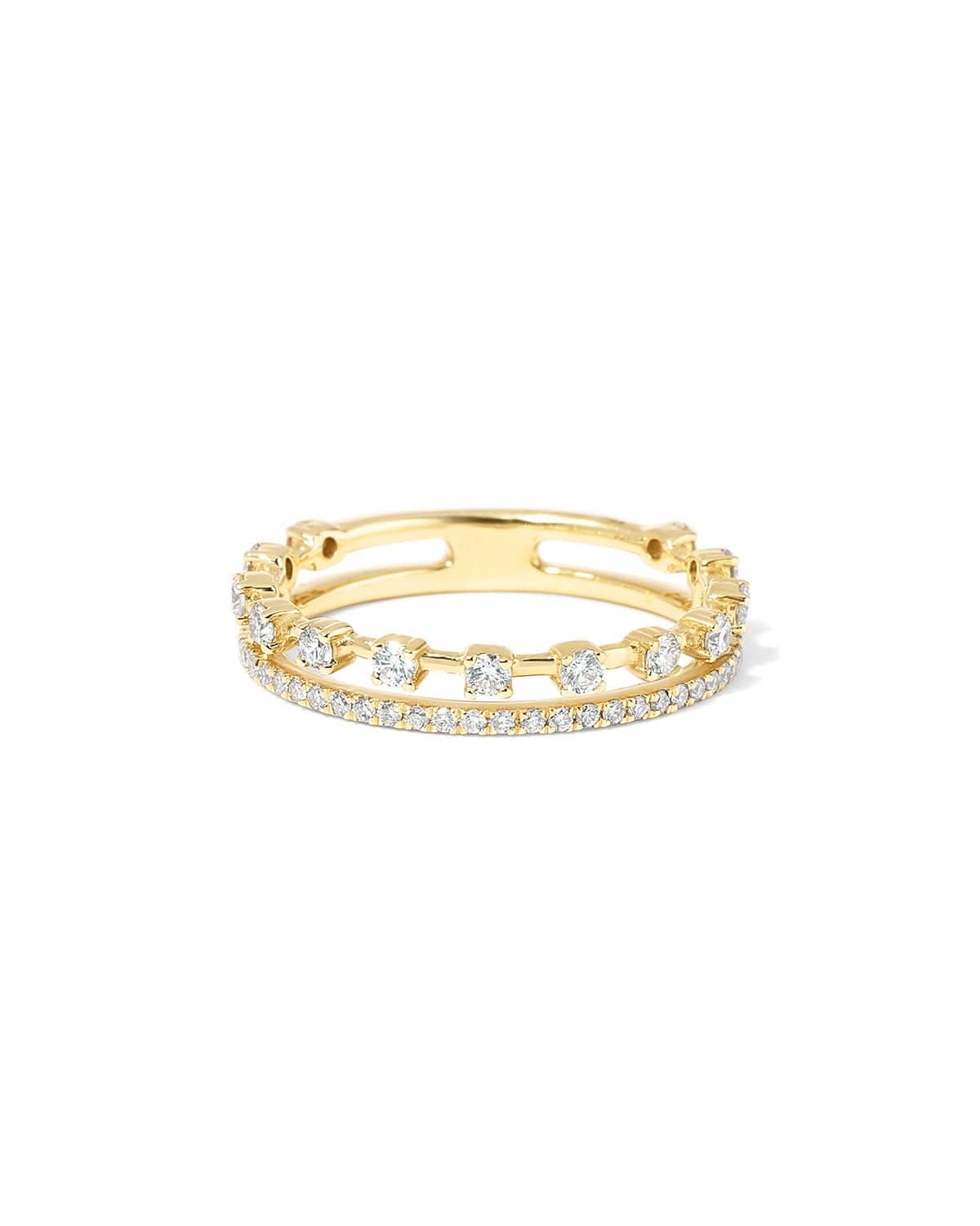 3.4mm Sparkler Double Band