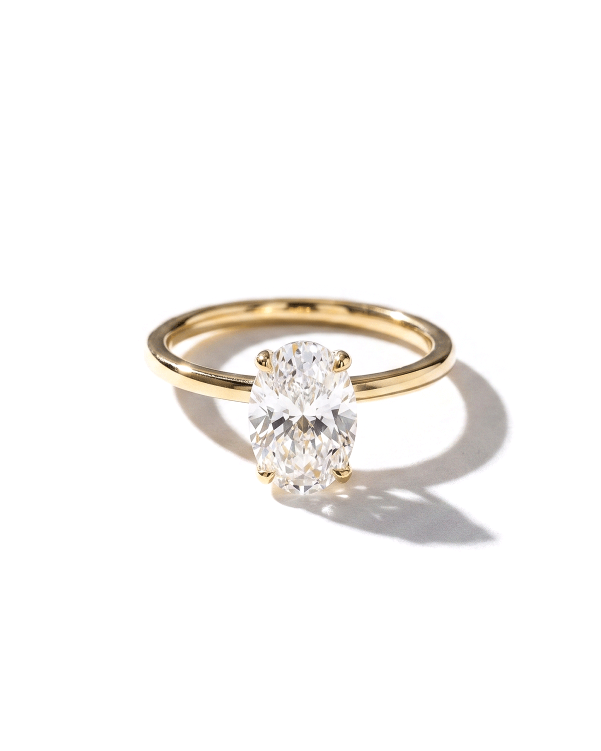1.77ct D-VVS2 Oval Lab Diamond Juliette