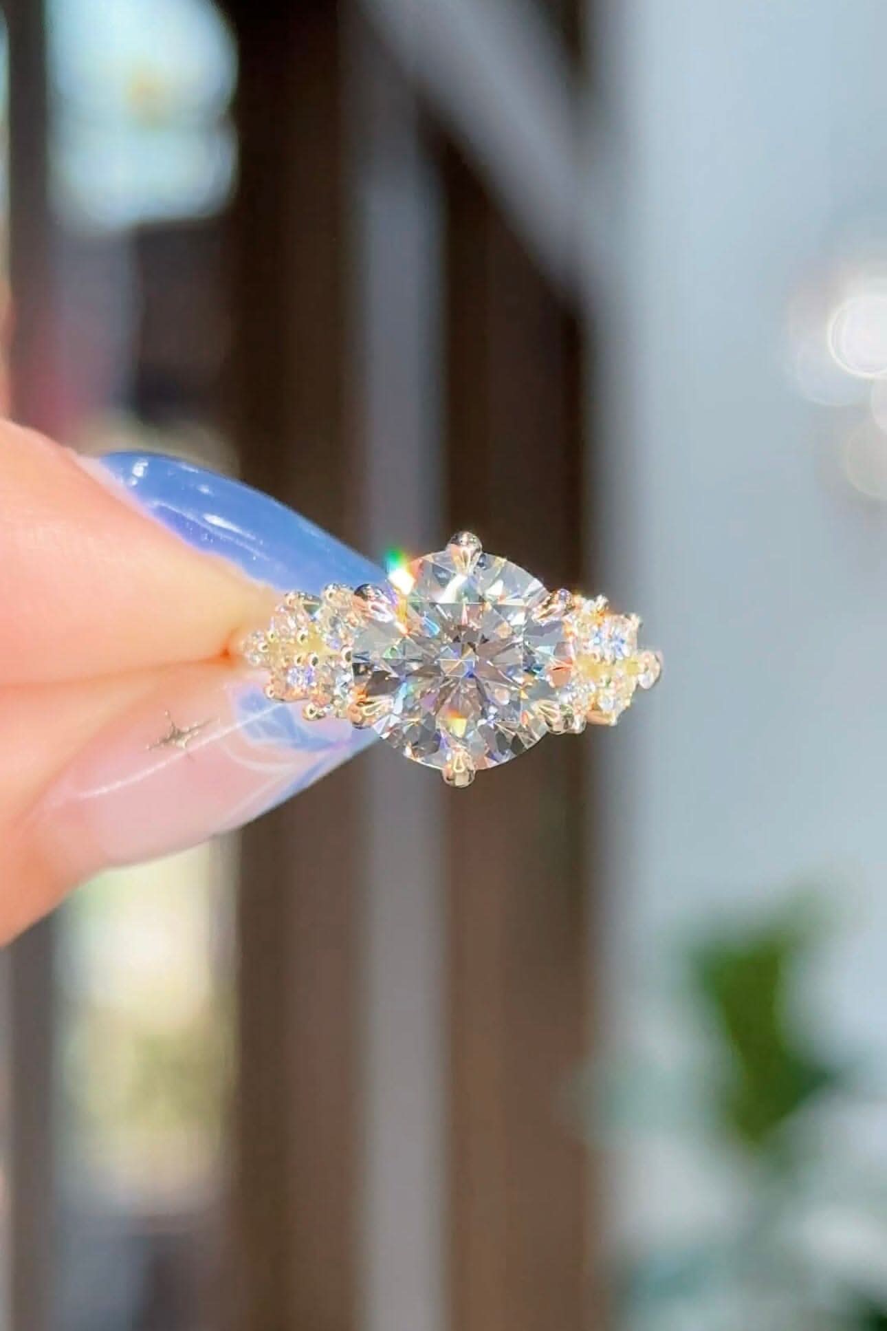 3.00ct D-VS1 Round Lab Diamond Supernova