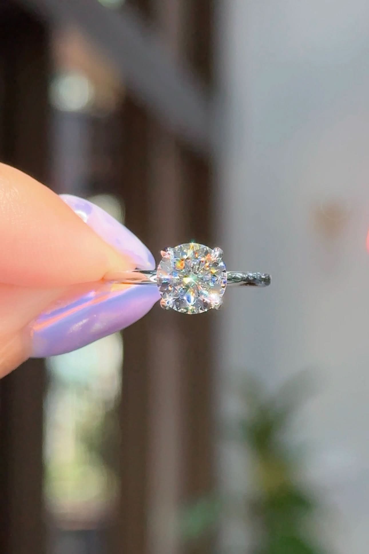 1.70ct D-VS1 Round Lab Diamond Stephanie