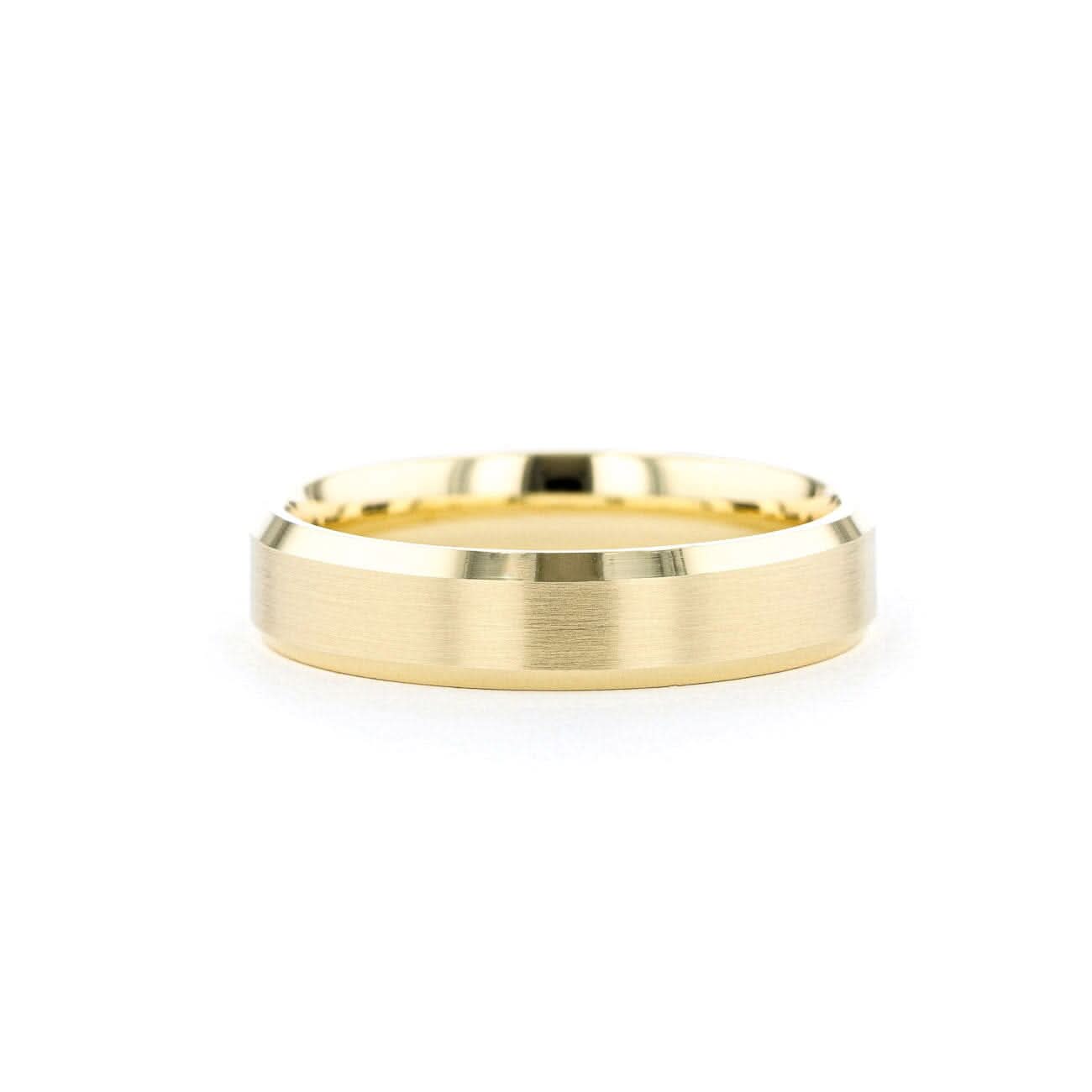 5mm Satin Center Bevel Edge