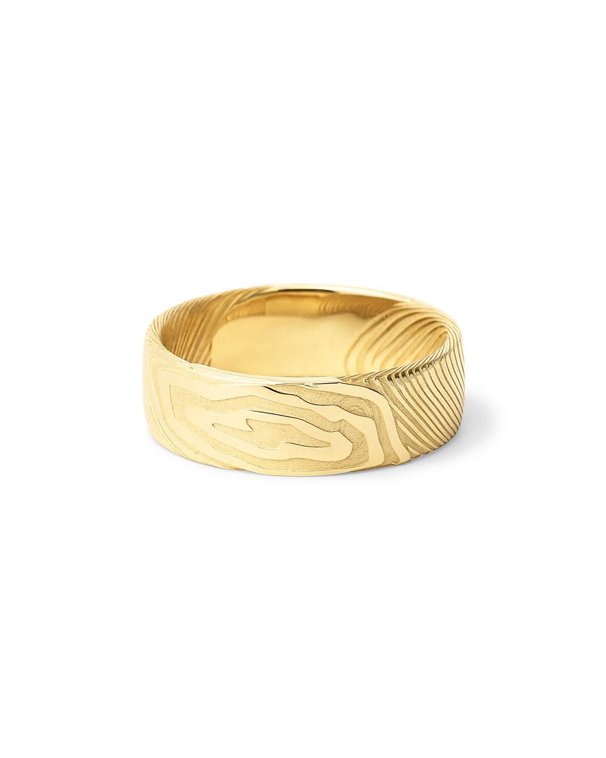 7mm Wood Pattern Men's Band
