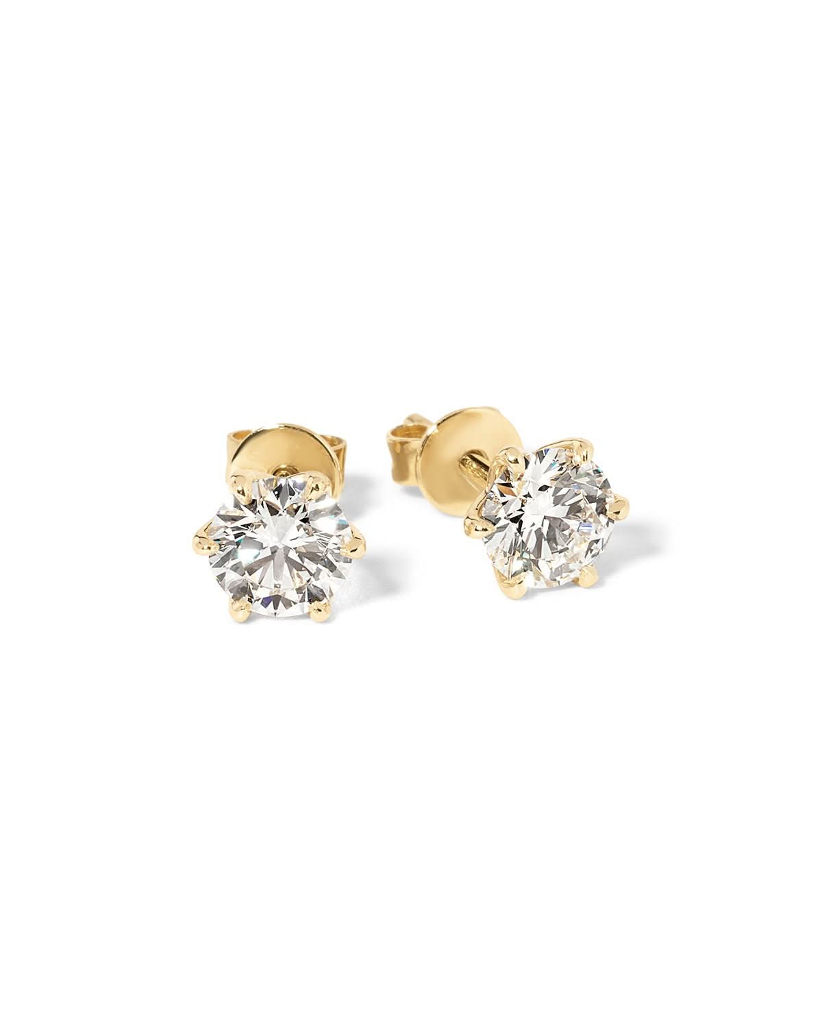 1.2ct Caraline Round Lab Diamond Studs