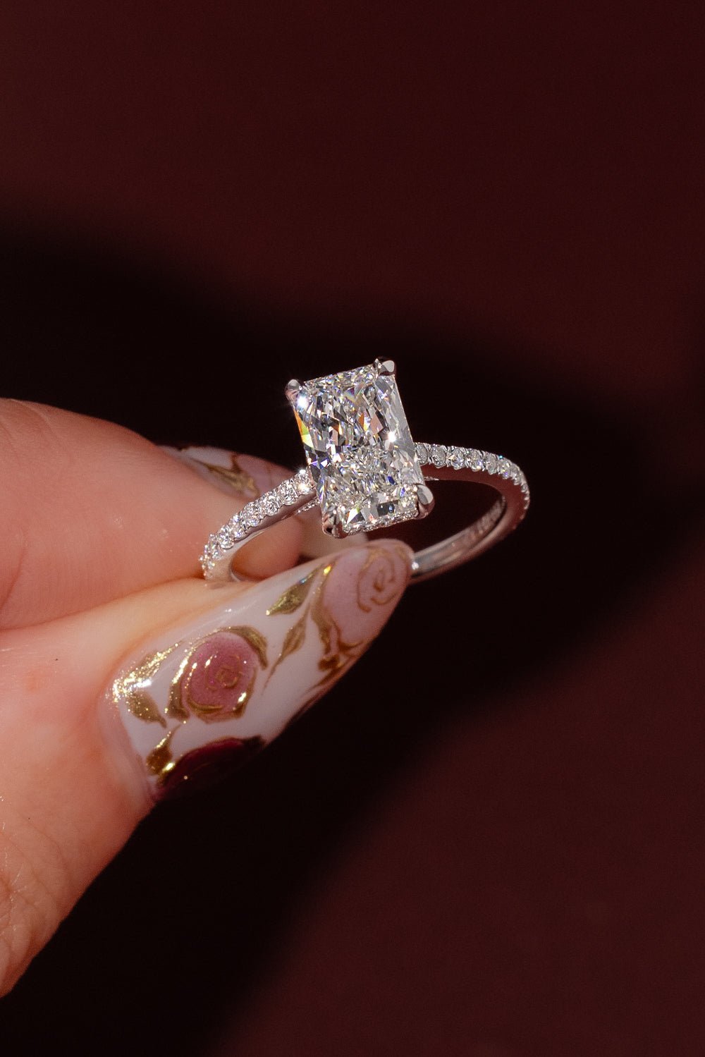 2.01ct E-VS1 Radiant Lab Diamond Alice