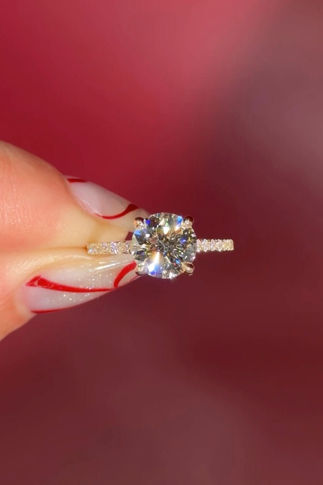 2.02ct D-VVS1 Round Lab Diamond Michelle