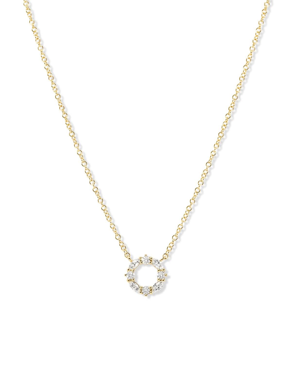 Diamond Wreath Necklace