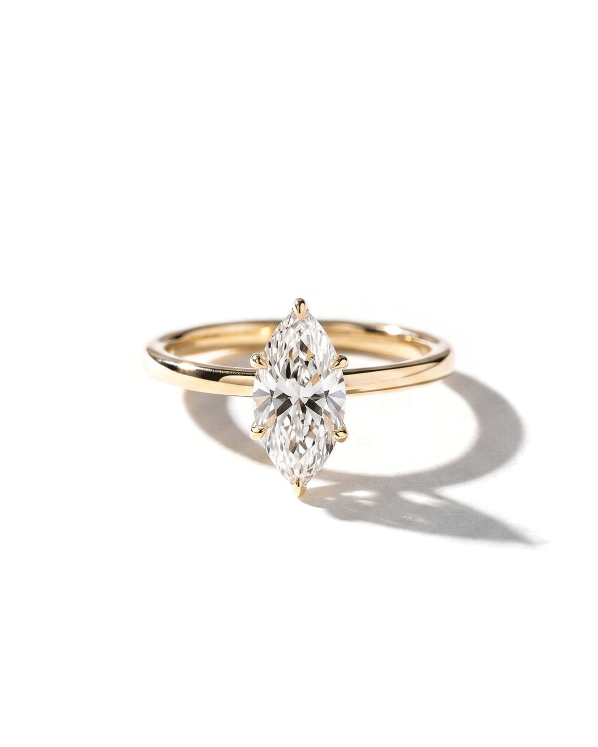 1.10ct D-VVS2 Marquise Lab Diamond Leah