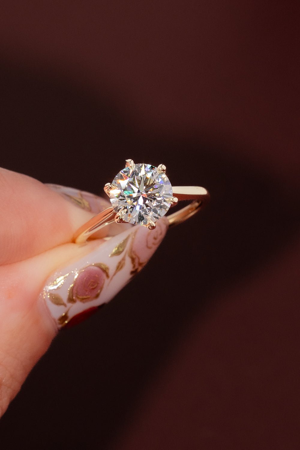 2.23ct E-VS1 Round Lab Diamond Victoria