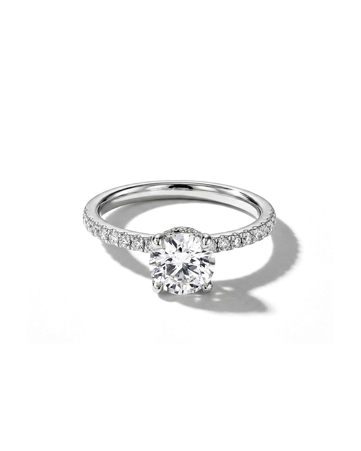 1.00ct D-VVS2 Round Lab Diamond Stephanie