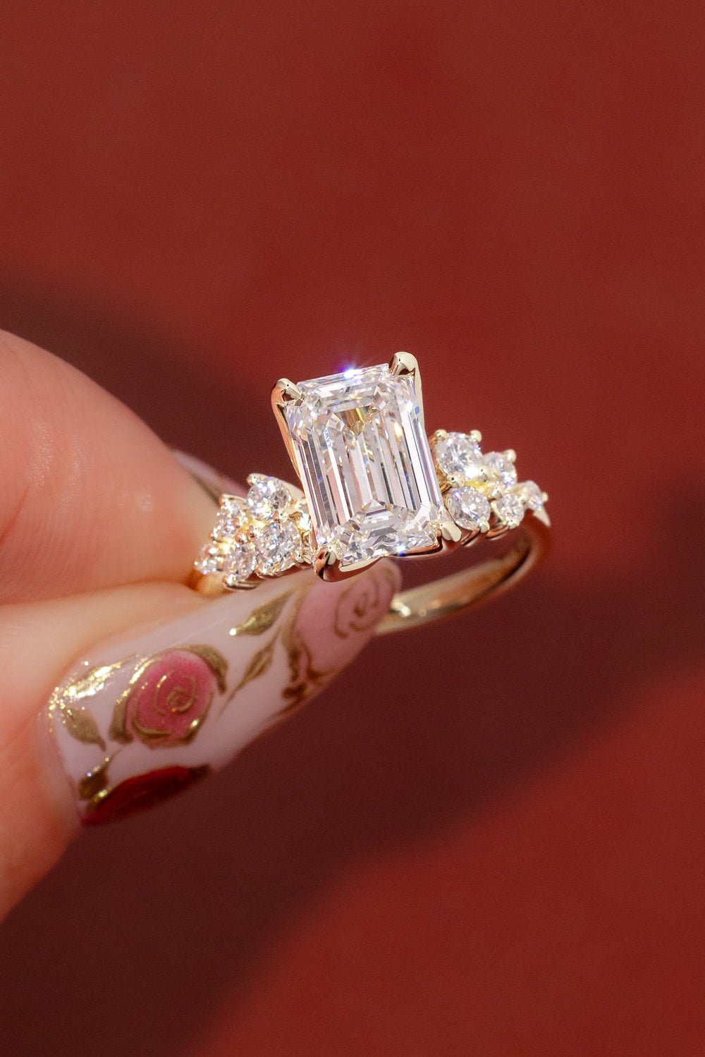 3.01ct D-VS1 Emerald Lab Diamond Supernova