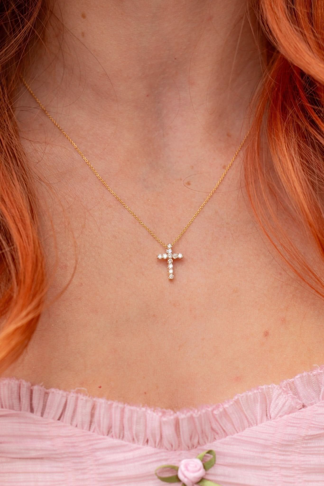 Timeless Diamond Cross