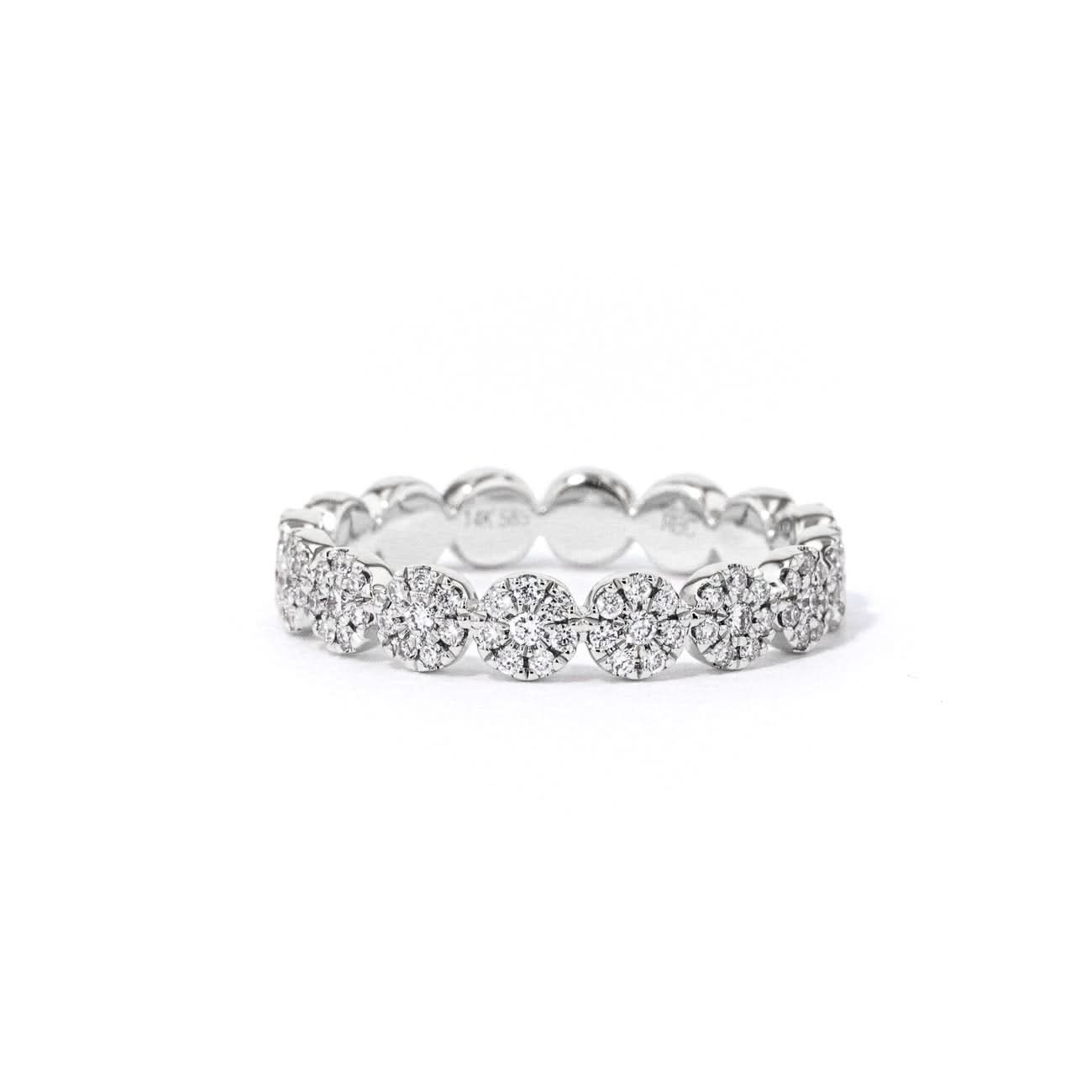 3.7mm Petite Alexis Halo Ring