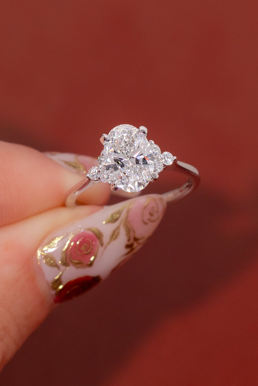 1.71ct D-VVS1 Oval Lab Diamond Lindsey