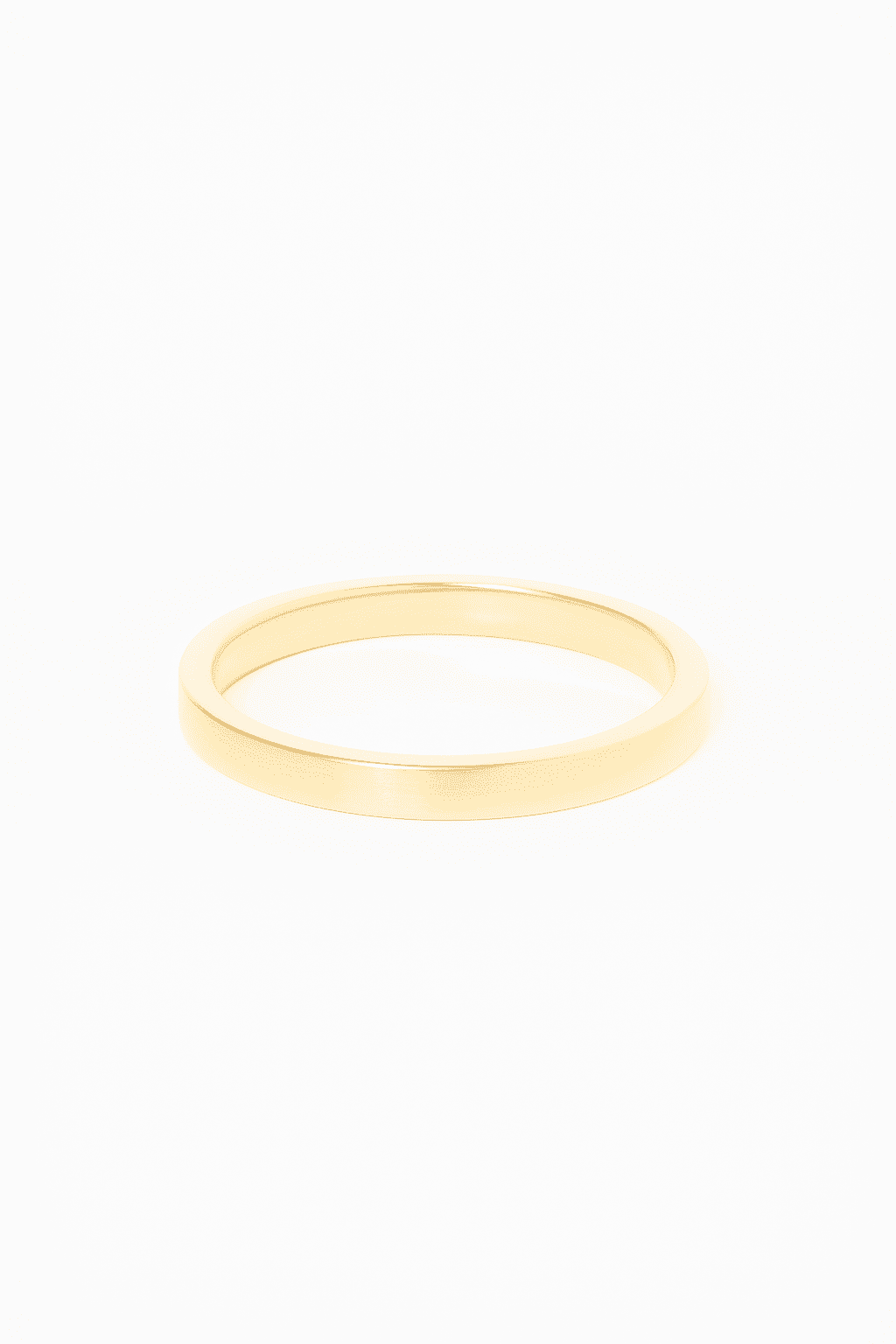 2.0mm Flat Brushed Band