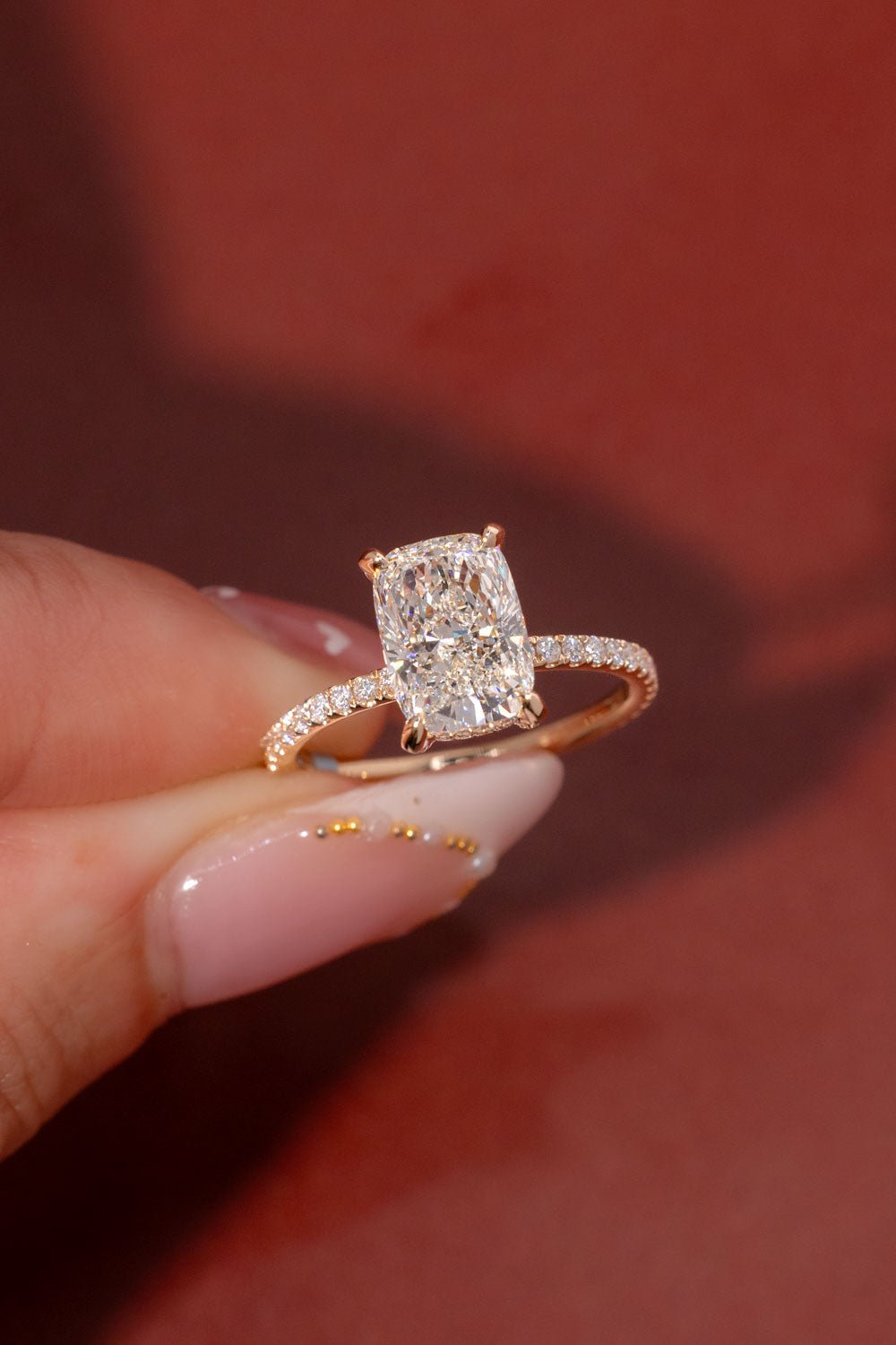 2.53ct F-VS1 Cushion Lab Diamond Shelby