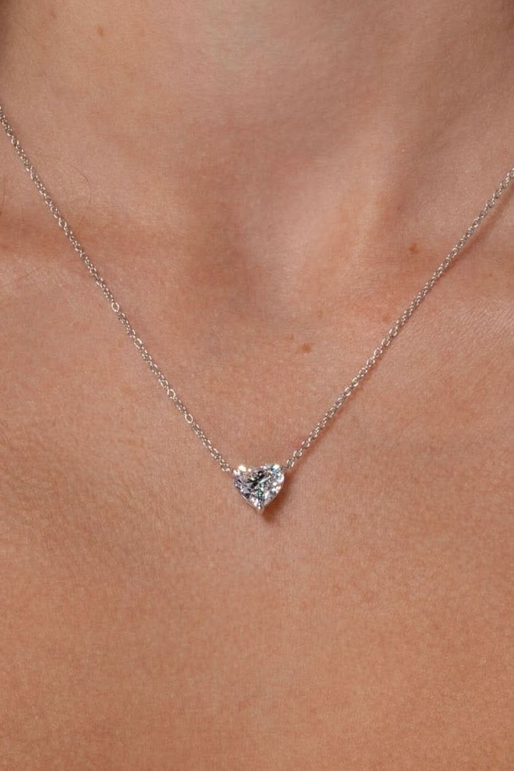 2.00ct Heart Brandi Necklace