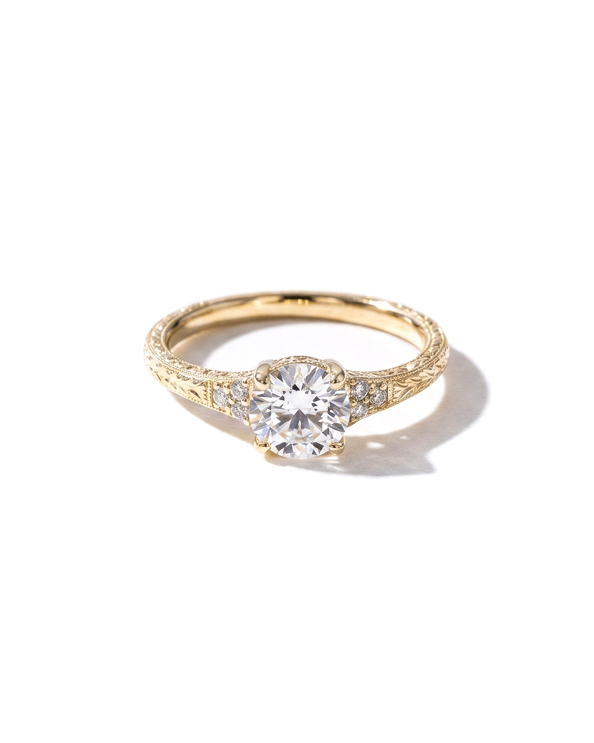 1.01ct D-VVS2 Round Lab Diamond Isla