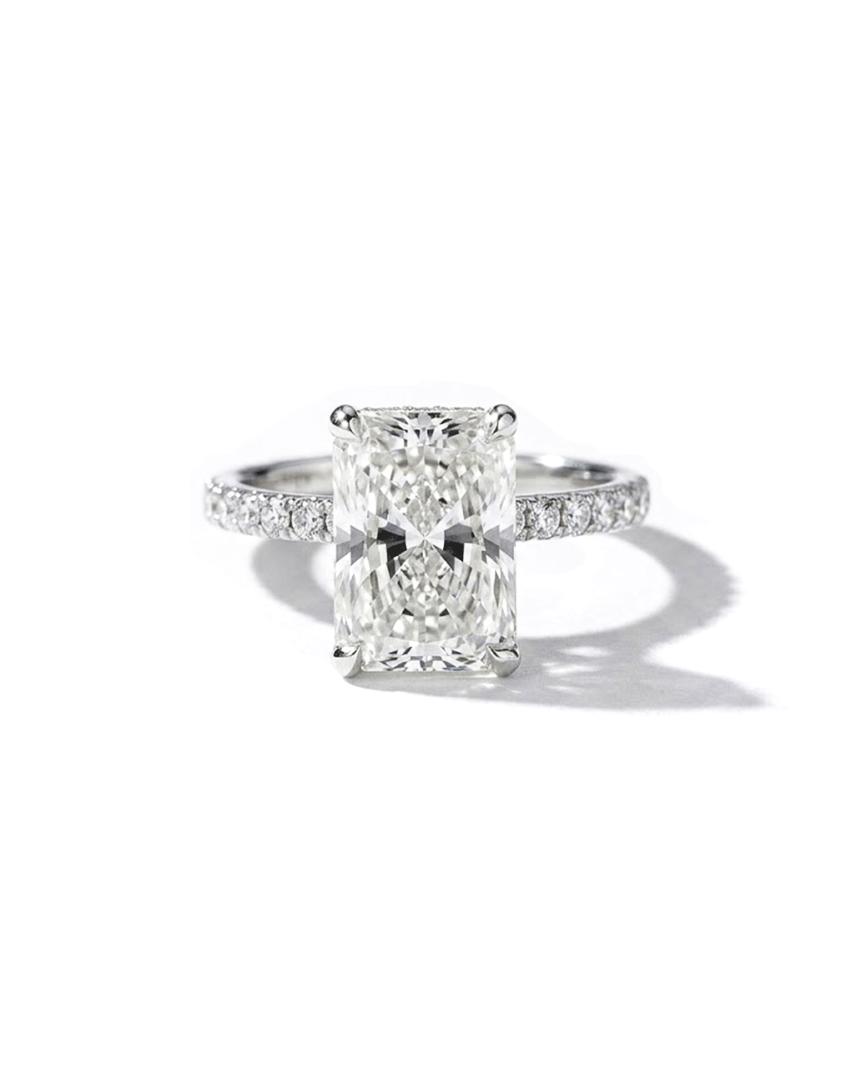 4.05ct E-VVS2 Radiant Lab Diamond Stephanie