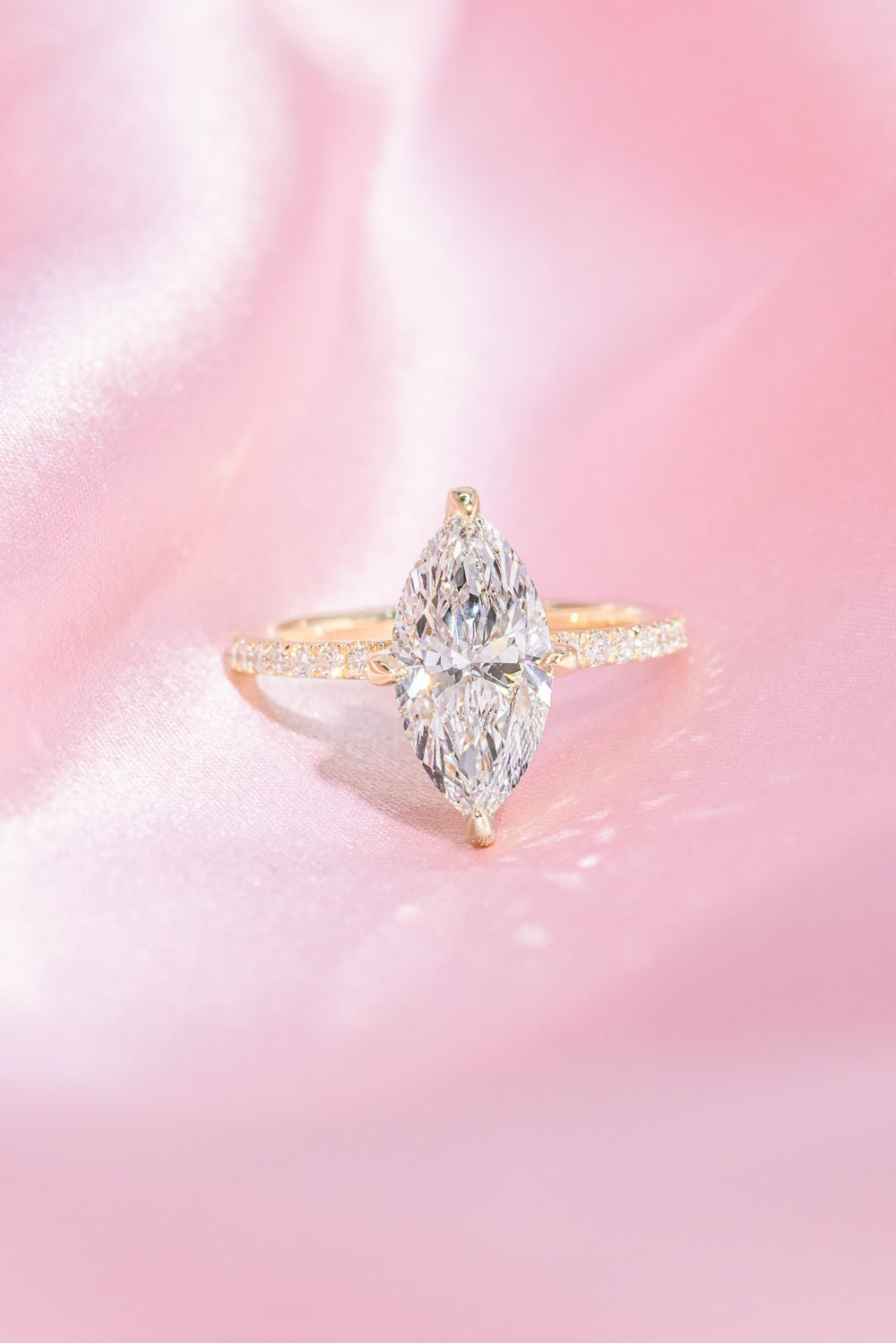 2.04ct F-VS1 Marquise Lab Diamond Shelby