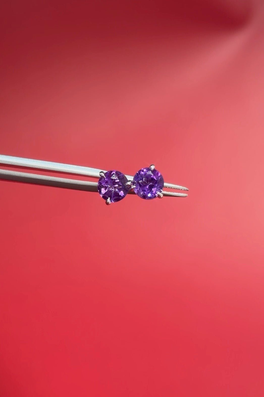 1.97ct Amethyst Studs
