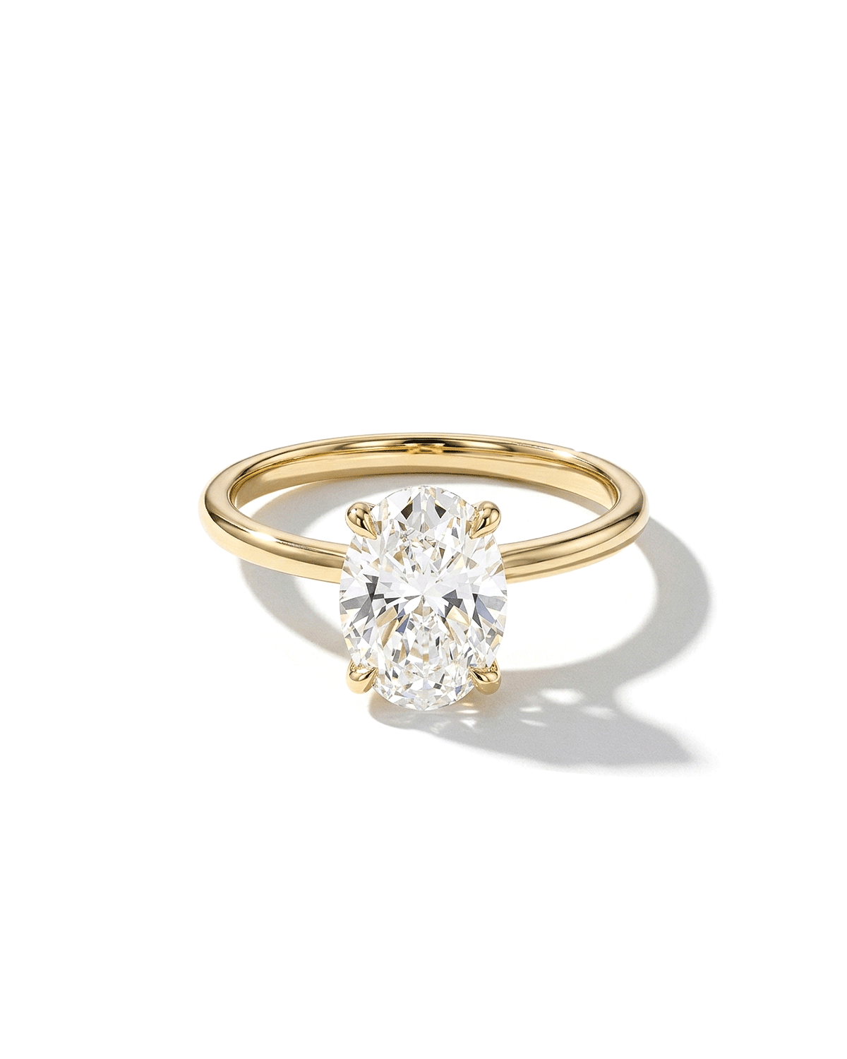 2.49ct D-VVS2 Oval Lab Diamond Caraline