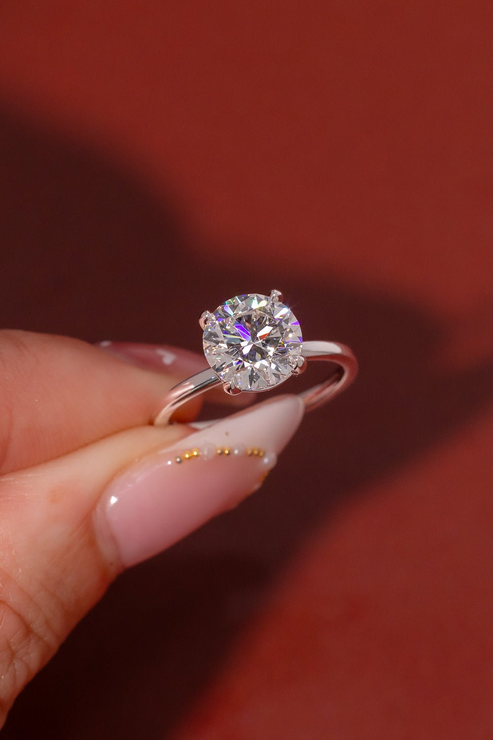2.53ct D-VS1 Round Lab Diamond Leah