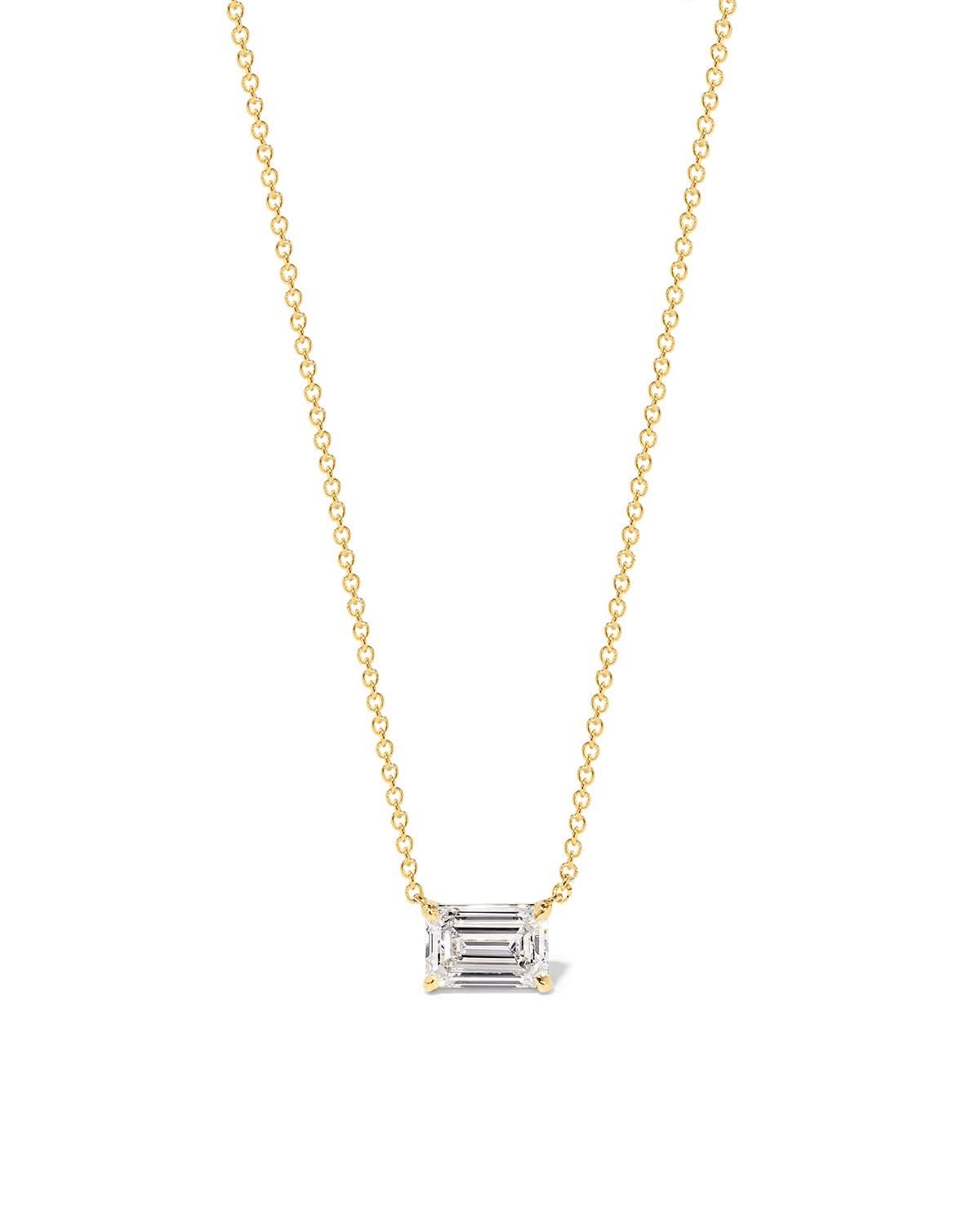 2.02ct E-VVS2 Brandi Emerald Necklace