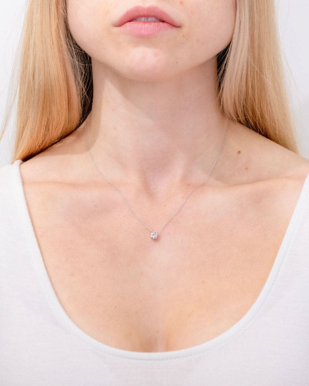 0.4ct Core Round Solitaire Necklace