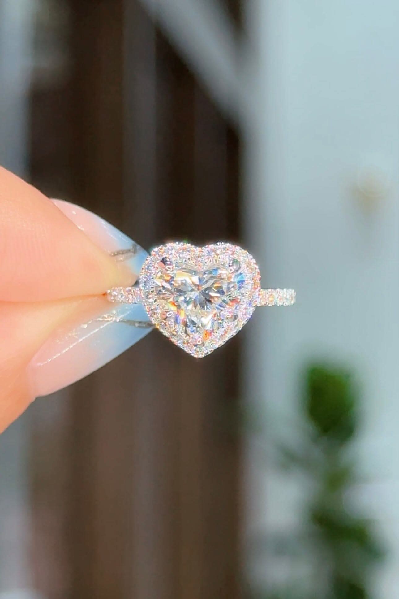 2.02ct D-VVS2 Heart Lab Diamond Leilani