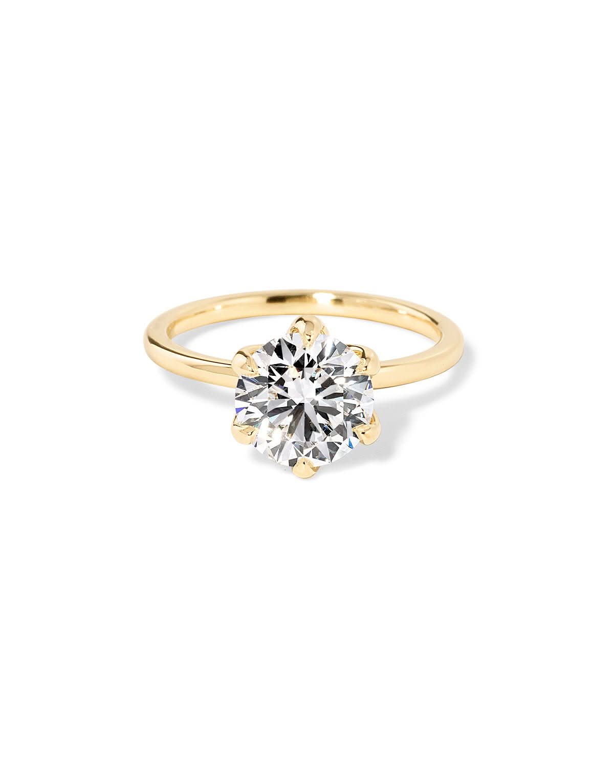 Caraline Round High Polish
