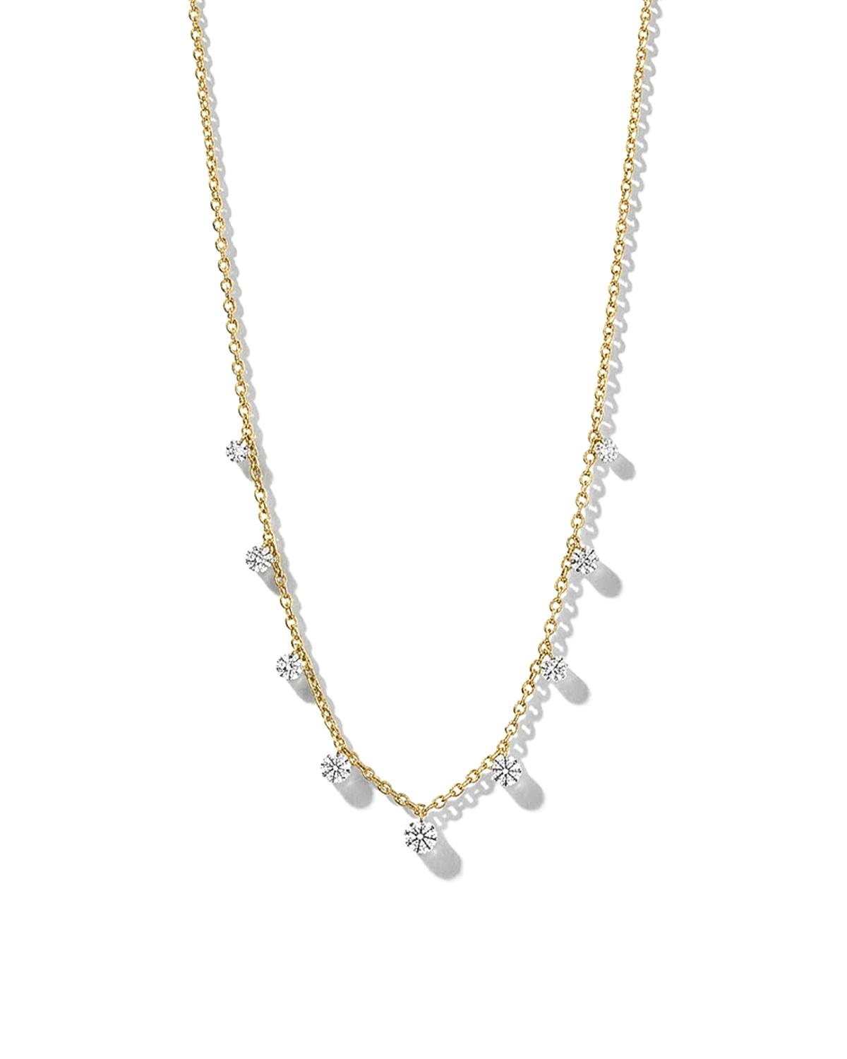 Graduating Dancing Diamonds Necklace