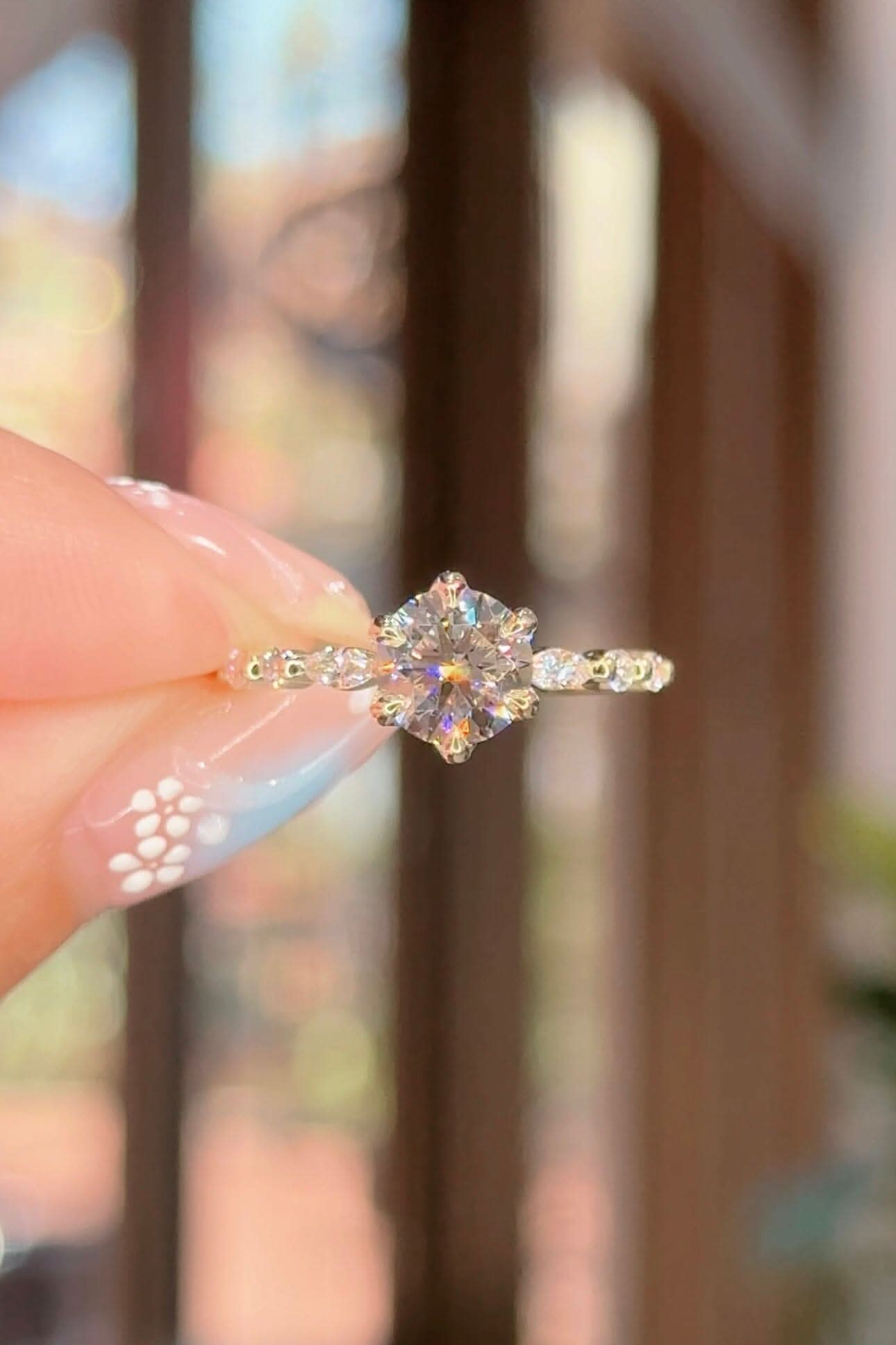 1.21ct D-VVS1 Round Lab Diamond Ren