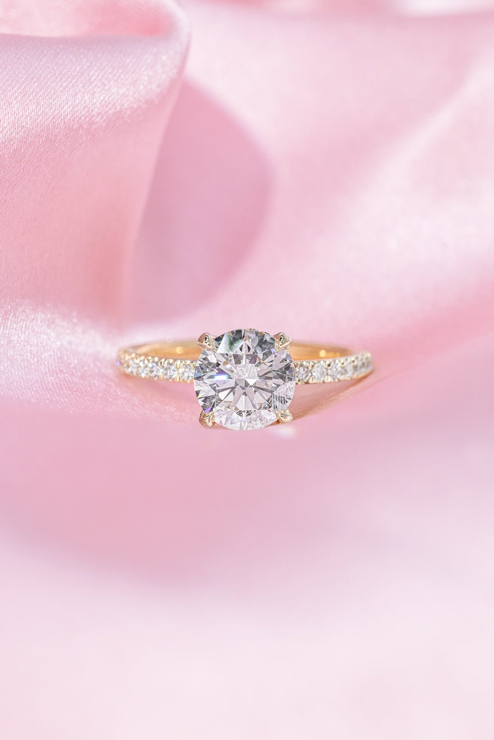 1.50ct E-VVS2 Round Lab Diamond Kayla