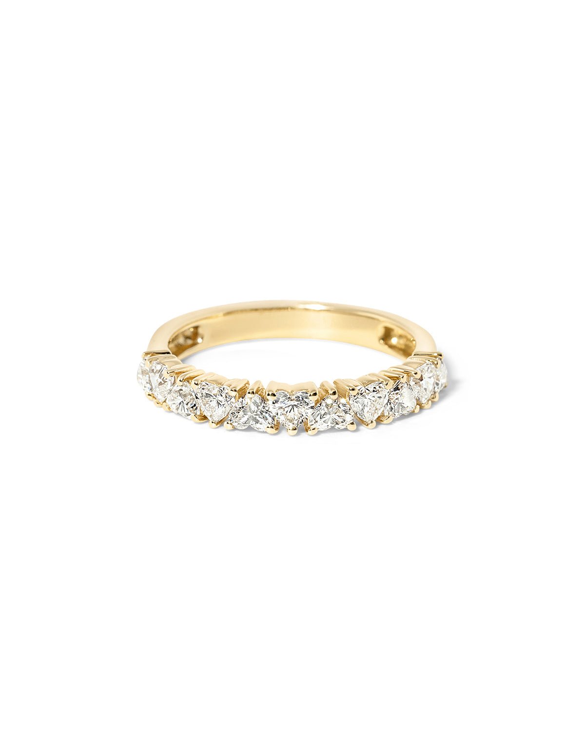 Mini Heart Lab Diamond Ring