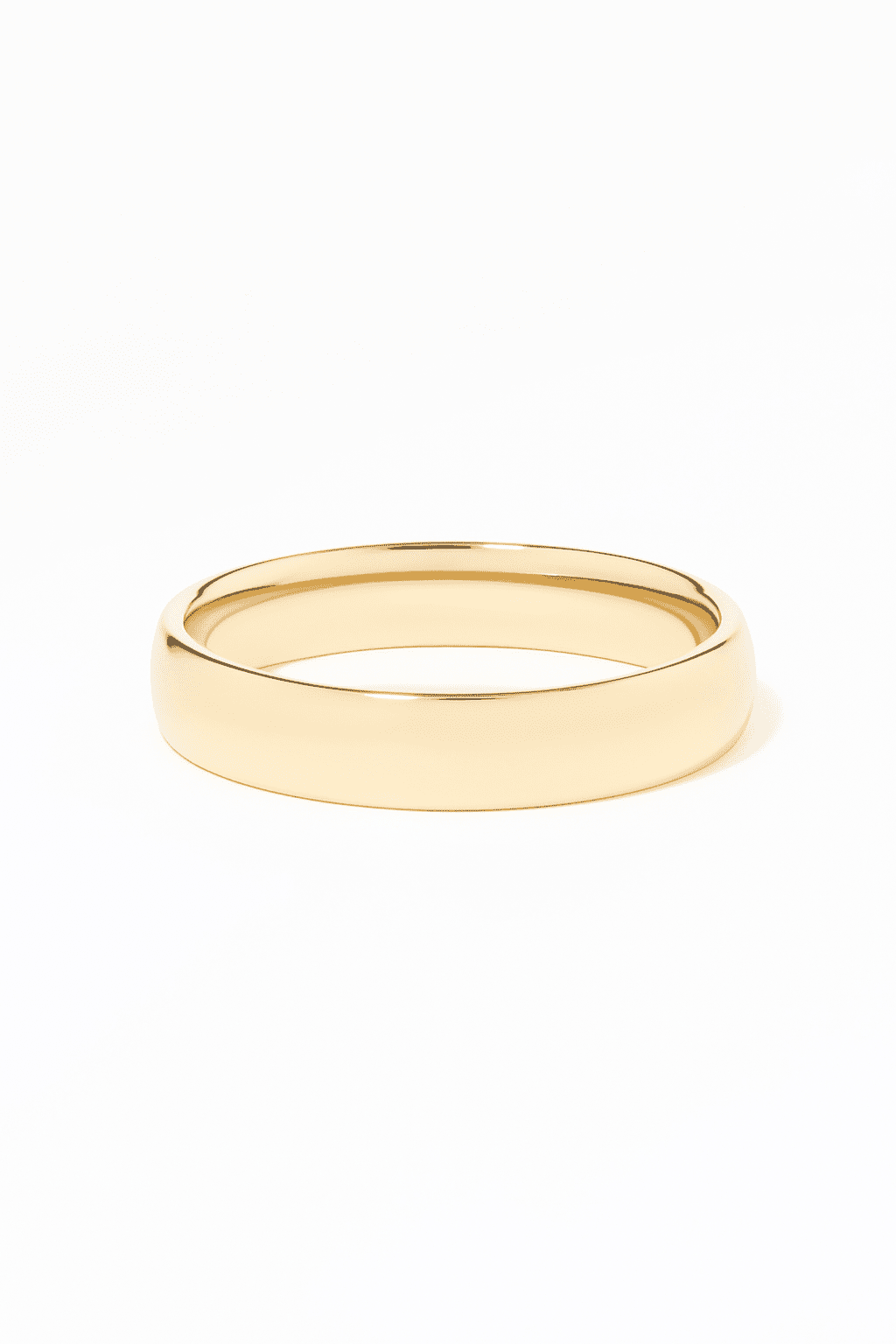 4.0mm Comfort Fit High Polish Band