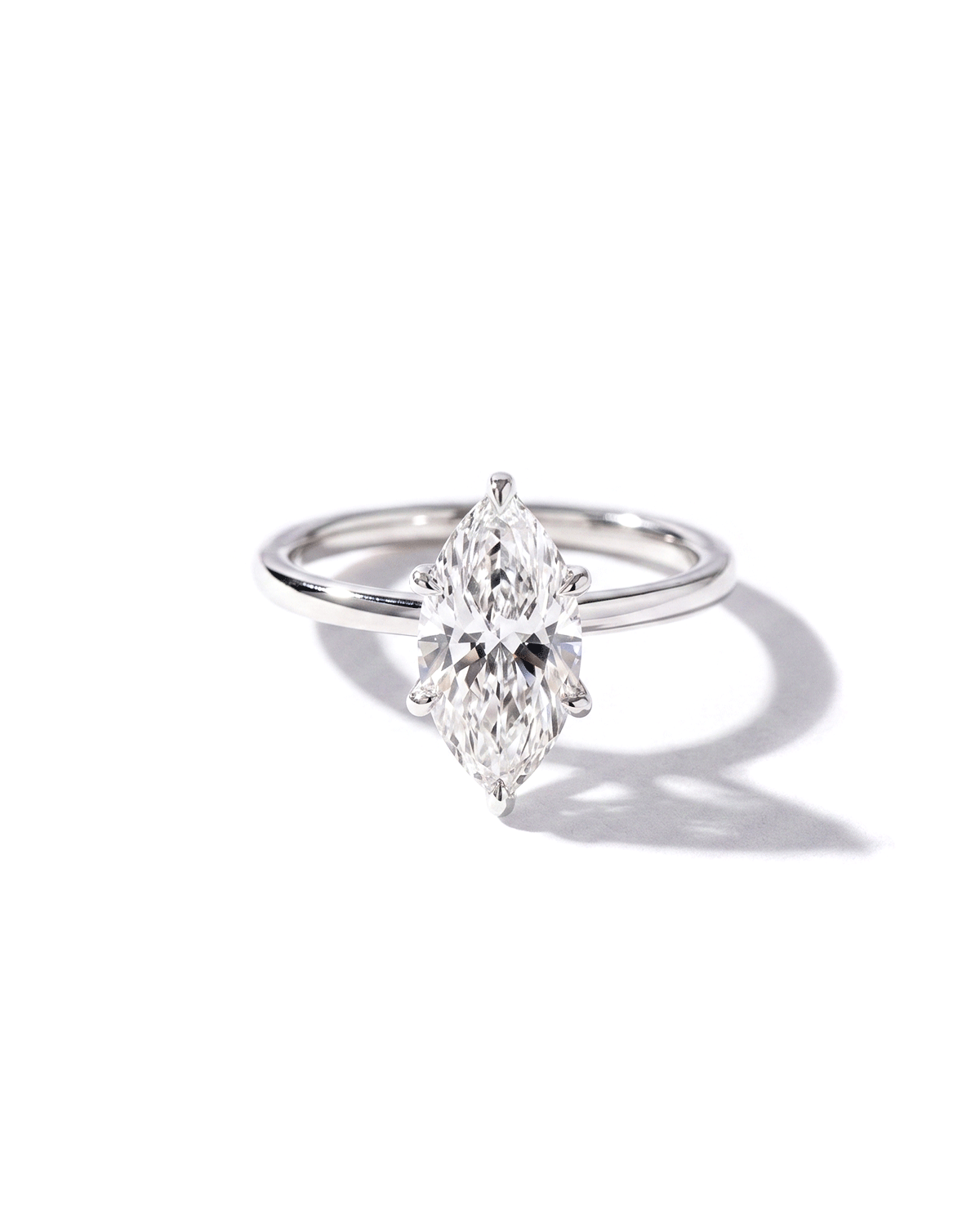 2.02ct F-VS1 Marquise Lab Diamond Leah
