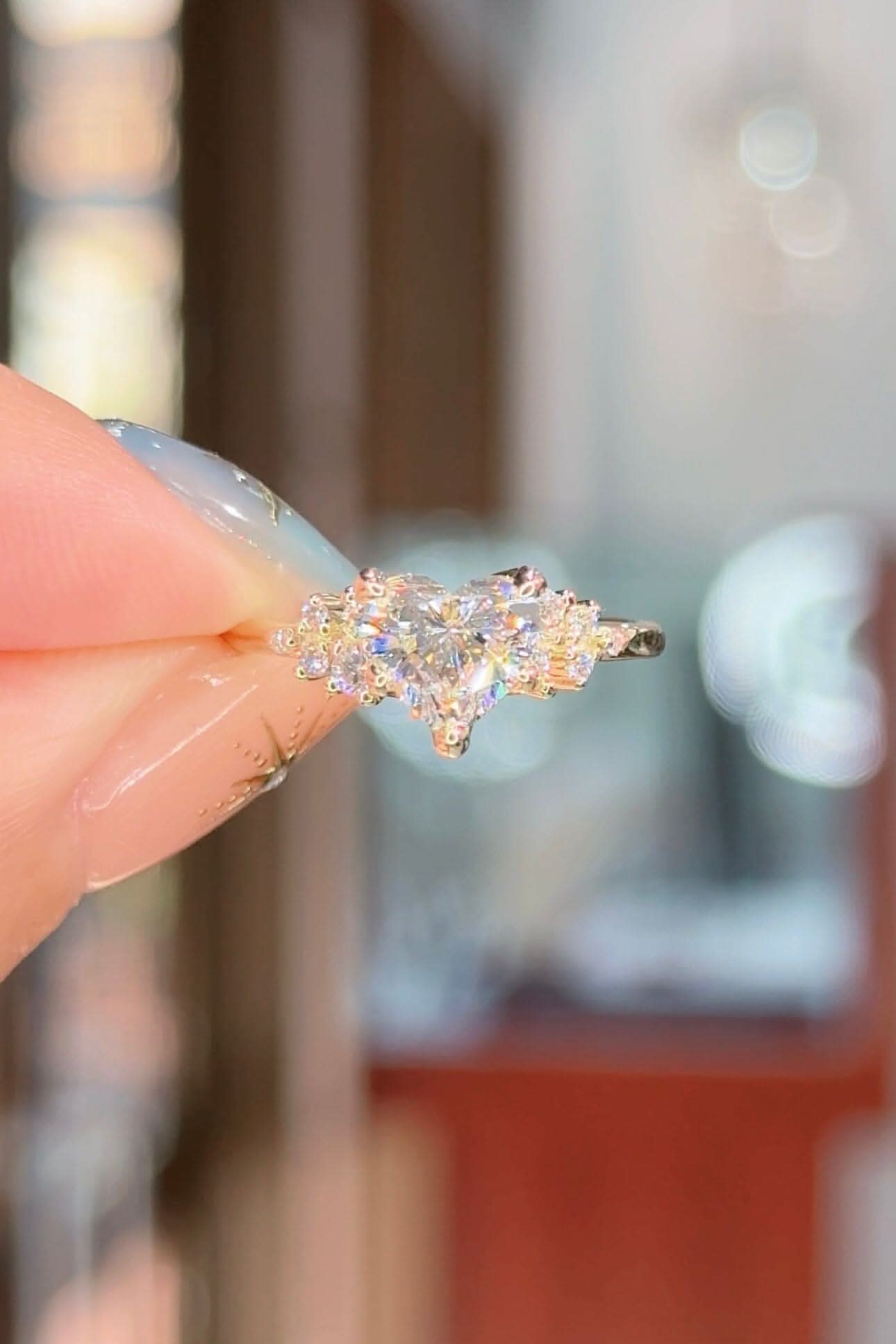 1.20ct D-VS1 Heart Lab Diamond Nova