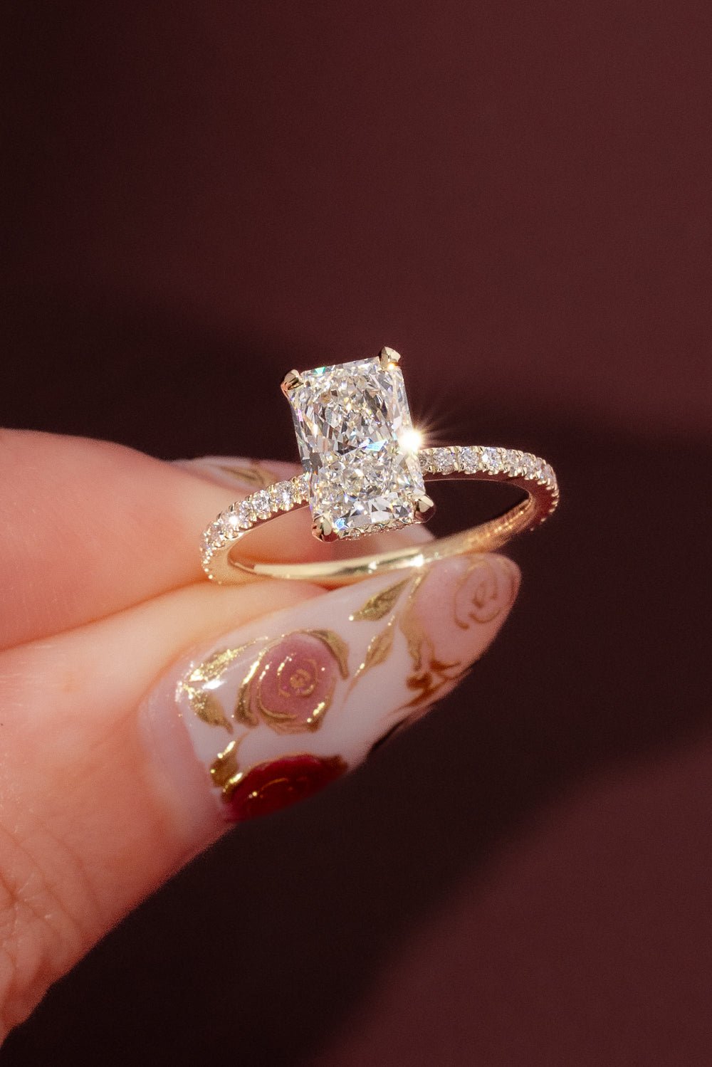 2.02ct E-VS1 Radiant Lab Diamond Stephanie