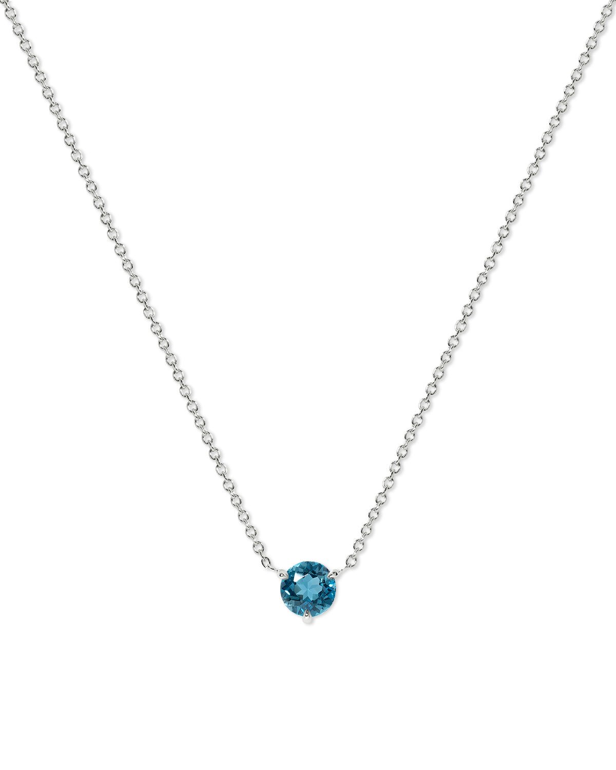 Blue Topaz Pendant
