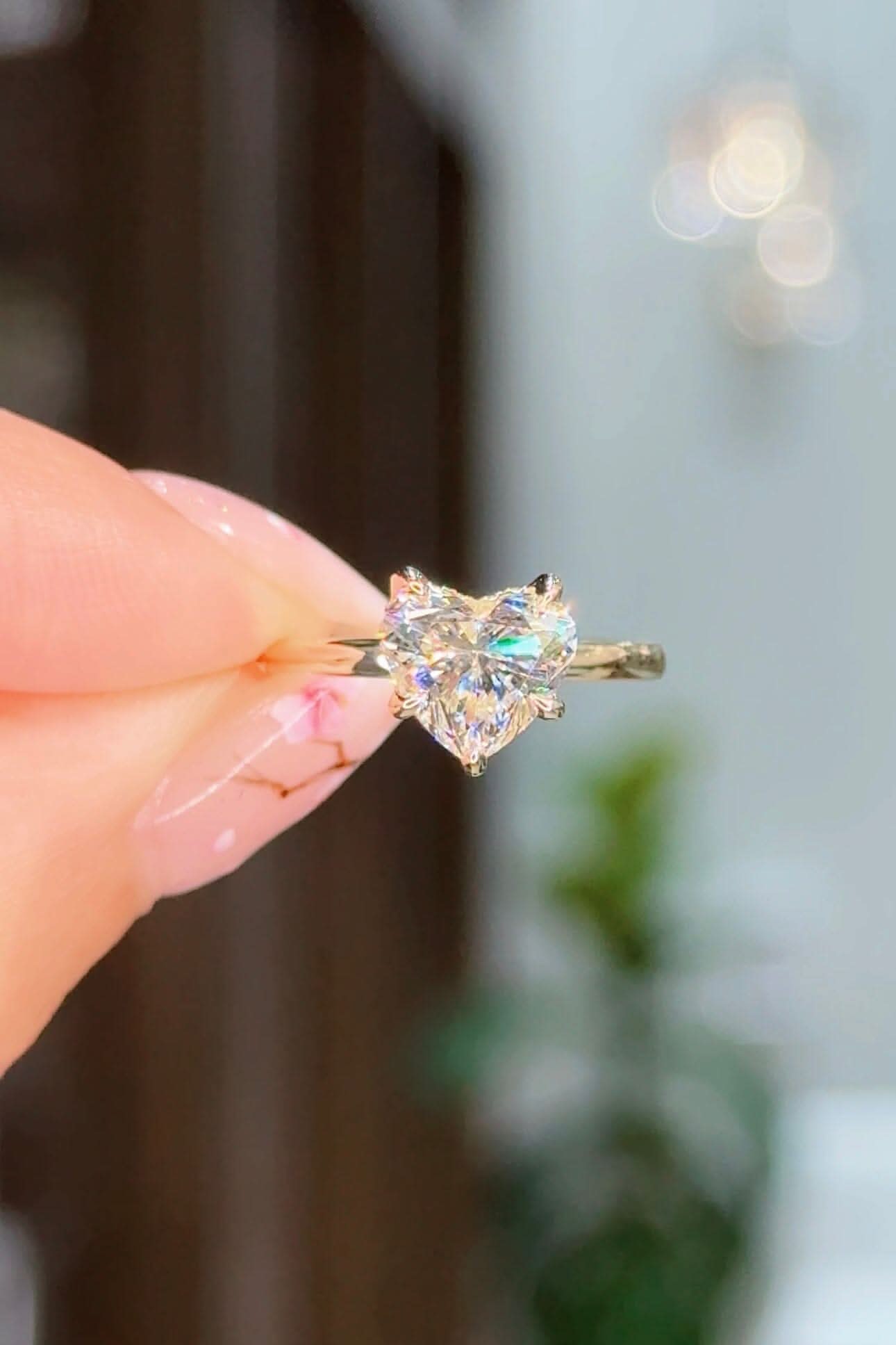 2.00ct D-VVS2 Heart Lab Diamond Kayla